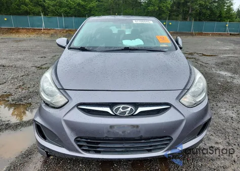 2013 Hyundai Accent Gs from USA, damaged, VIN KMHCT5AE0DU115266